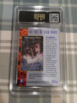 💎 Star Wars Galaxy 1993 Topps GMA Grade 10 GEM Empire Strikes Back #67 Card - Image 5