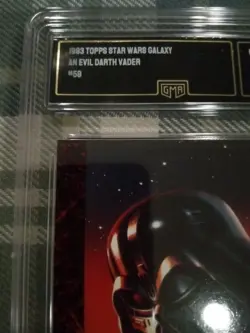 💎 Star Wars Galaxy 1993 Topps GMA Grade 10 GEM Evil Darth Vader #59 Card - Image 2