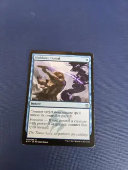 Stubborn Denial [Khans of Tarkir] Magic MTG Cards LP - Image 1