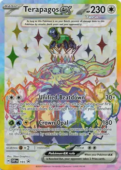 Terapagos ex Promo SV: Scarlet & Violet Promo Cards 165 NM - Image 1