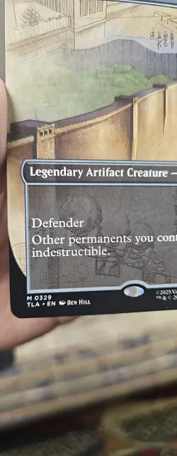 The Walls of Ba Sing Se (Borderless) Avatar: The Last Airbender NON FOIL 0329-NM - Image 3