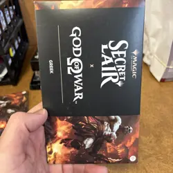Magic the Gathering Secret Lair Playstation Traditional Foil God of War: Greek - Image 3