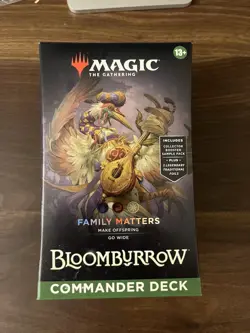 Commander Bloomburrow Family Matters Commander Deck New Sealed MTG - Image 1