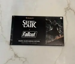 Magic The Gathering Secret Lair x Fallout: Silver Shroud Costume Foil Edition! - Image 1