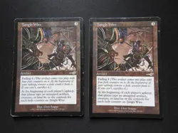 2x Tangle Wire HP/POOR [Nemesis] Mtg Magic Free Tracking! - Image 1