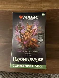 MTG Bloomburrow Squirreled Away Commander Deck Magic the Gathering - Image 1
