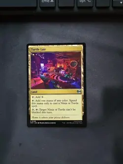 Turtle Lair, English Magic the Gathering MTG Teenage Mutant Ninja Tur - Image 1