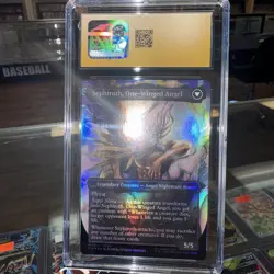 CGC Pristine 10 Sephiroth, Fabled SOLDIER 317 Foil MTG Final Fantasy Alt Art - Image 2