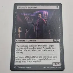 MTG: Liliana's Steward 111/274 - M21 Core Set 2021 Black Common - Image 1
