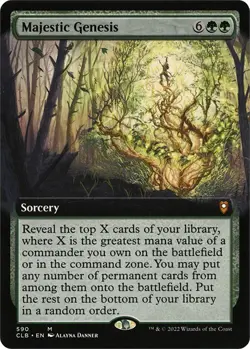 Majestic Genesis (Extended Art) - 590 / English / Near Mint MTG - Image 1