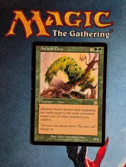 2003 Magic The Gathering Scourge Ancient Ooze #112 Light Play - Image 1