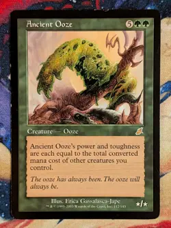 2003 Magic The Gathering Scourge Ancient Ooze #112 Light Play - Image 2