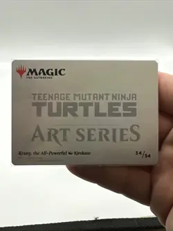 Krang, The All-Powerful - MTG Art Series: Teenage Mutant Ninja Turtles 34/54 - Image 3