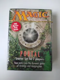 1997 MTG Magic the Gathering Portal Starter Set for 2 Players **NEW SEALED** - Image 1