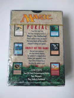 1997 MTG Magic the Gathering Portal Starter Set for 2 Players **NEW SEALED** - Image 2