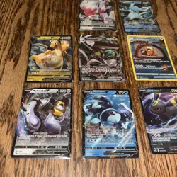 Full Art Pokemon Card Lot Of 10 Dragonite, Pikachu, Umbreon - Image 2