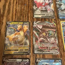 Full Art Pokemon Card Lot Of 10 Dragonite, Pikachu, Umbreon - Image 4