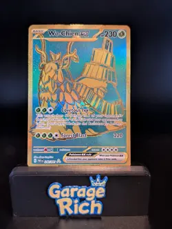 Wo-Chien ex 240/091 Gold Hyper Rare - SV: Paldean Fates Pokemon TCG NM+ - Image 1