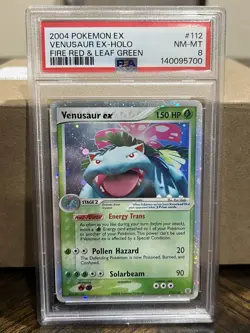 Pokemon PSA 8 Near Mint Venusaur Ex Holo 112/112 Fire Red & Leaf Green - Image 2