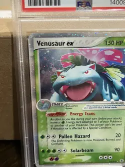 Pokemon PSA 8 Near Mint Venusaur Ex Holo 112/112 Fire Red & Leaf Green - Image 3