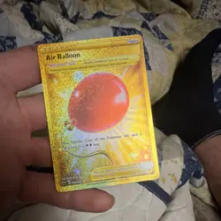 Pokemon Air Balloon 213/202 Swsh01: Sword & Shield Secret Rare Holo Trainer - Image 1