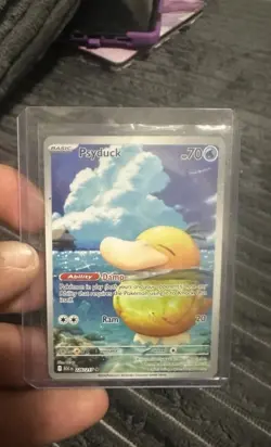 Pokemon Psyduck Full Art Holo 70 HP Card 226/217 ASCM Set - Image 1