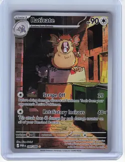 Raticate Illustration Rare Perfect Order Pokemon Card [NM] #99/88 - Image 1