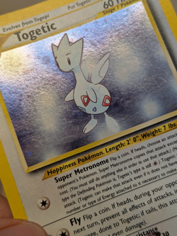 Togetic Holofoil Rare Neo Genesis WOTC 2000 16/111 Vintage LP - Image 3