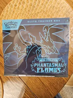 FACTORY SEALED POKEMON TCG MEGA EVOLUTION PHANTASMAL FLAMES ELITE TRAINER BOX!! - Image 1