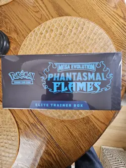 FACTORY SEALED POKEMON TCG MEGA EVOLUTION PHANTASMAL FLAMES ELITE TRAINER BOX!! - Image 2