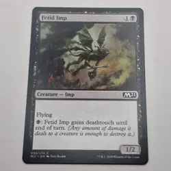 MTG: Fetid Imp 098/274 - M21 Core Set 2021 Black Common - Image 1
