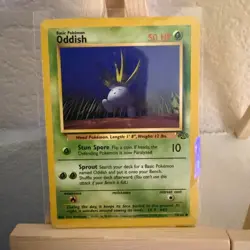 Oddish 58/64 + Gloom 37/64 Jungle WOTC Pokemon TCG - Image 2