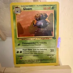 Oddish 58/64 + Gloom 37/64 Jungle WOTC Pokemon TCG - Image 3