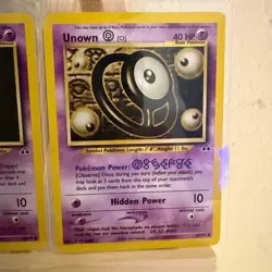 Unown [d] 47/75 + [e] 67/75 + [o] 69/75 Neo Discovery WOTC Pokemon TCG - Image 4