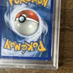 2003 POKEMON EX DRAGON #89 AMPHAROS EX-HOLO PSA 7 - Image 4