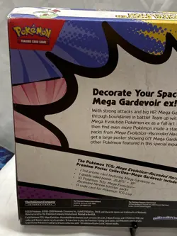 Pokemon TCG: Mega Gardevoir Ascended Heroes Premium Poster Collection Sealed - Image 3