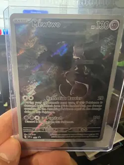 Pokemon 151 Full Art Promo Mewtwo SVP 052 - Image 1