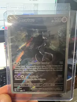 Pokemon 151 Full Art Promo Mewtwo SVP 052 - Image 2