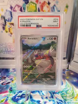 PSA 9 - NM/MT - POKEMON SVP EN-SV BLACK STAR PROMO #014 KORAIDON - Image 1