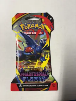 Lot Of 3: Pokemon TCG Phantasmal Flames Booster Pack New/Factory Sealed - Image 2