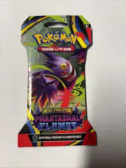Lot Of 3: Pokemon TCG Phantasmal Flames Booster Pack New/Factory Sealed - Image 3