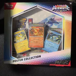 Pokemon TCG Scarlet & Violet Prismatic Evolutions Poster Collection [LOT OF 2] - Image 1