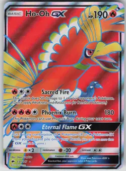 Pokemon TCG Ho-Oh GX (Full Art) Ultra Rare SM - Burning Shadows 131/147 - Image 1