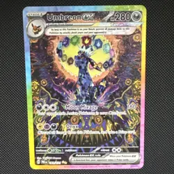 Pokemon TCG Scarlet & Violet Prismatic Evolutions Umbreon ex 161/131 - Image 1