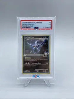Pokemon Platinum Darkrai G Holo Rising Rivals #3 Psa 1 Pop 3 - Image 1