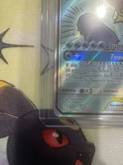 Pokemon Magikarp & Wailord GX 161/181 - NM - Sun & Moon Team Up (Full Art) - Image 5