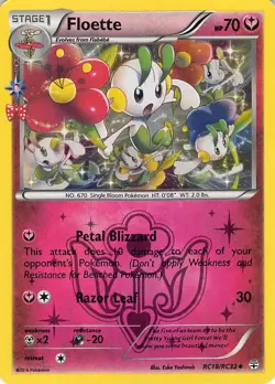 Floette RC18/RC32 Uncommon Generations Pokemon Lightly Played - Image 1
