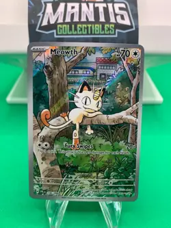 Meowth 106/094 - IR - Phantasmal Flames PFL Mega Evolution - Pokemon NM/M - Image 1