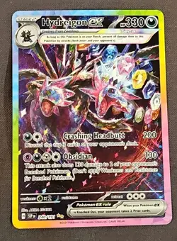 Pokemon TCG Surging Sparks: Hydreigon ex 240/191 Special Illustration Rare - NM - Image 1
