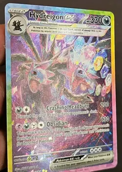 Pokemon TCG Surging Sparks: Hydreigon ex 240/191 Special Illustration Rare - NM - Image 2